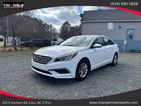 2017 Hyundai Sonata for sale at Triangle Motorsports in Cary NC