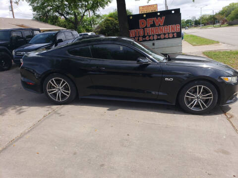 2016 Ford Mustang for sale at DFW AUTO FINANCING LLC in Dallas TX