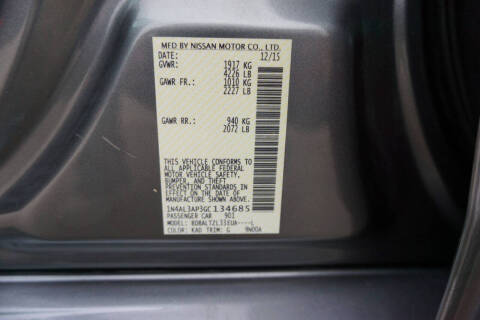 2016 Nissan Altima 2.5 SL