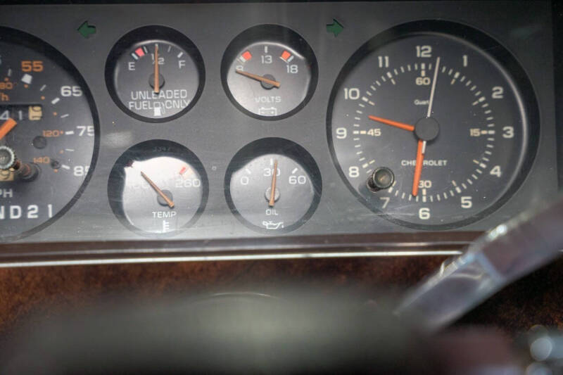 1985 Chevrolet El Camino SS