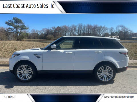 2017 Land Rover Range Rover Sport for sale at East Coast Auto Sales llc in Virginia Beach VA