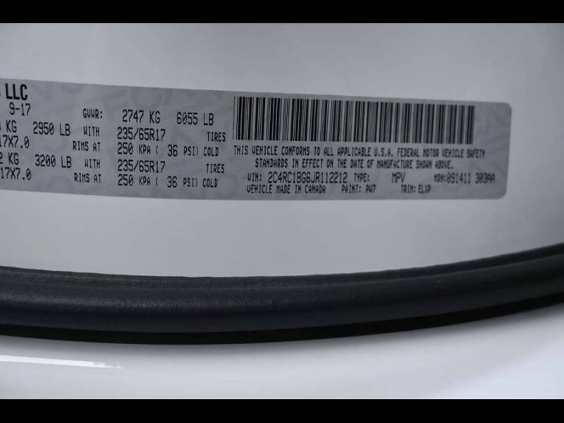 2018 Chrysler Pacifica Touring L