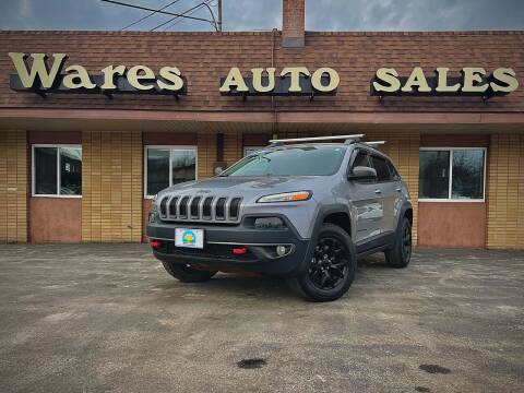 2016 Jeep Cherokee for sale at Wares Auto Sales INC in Traverse City MI
