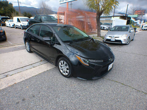 2020 Toyota Corolla for sale at ARAX AUTO SALES in Tujunga CA