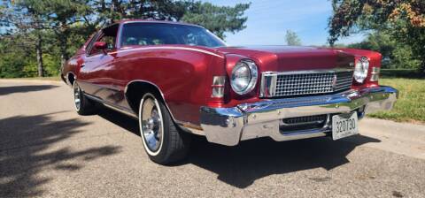 1973 Chevrolet Monte Carlo for sale at Mad Muscle Garage in Belle Plaine MN
