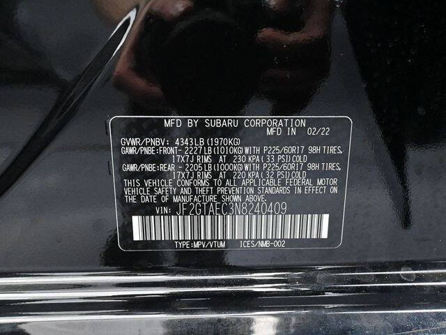 2022 Subaru Crosstrek Premium