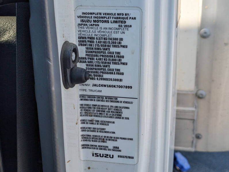 2019 Isuzu NPR-HD