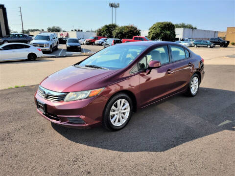 2012 Honda Civic for sale at Image Auto Sales in Dallas TX