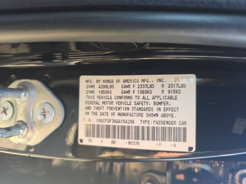 2010 Honda Accord LX
