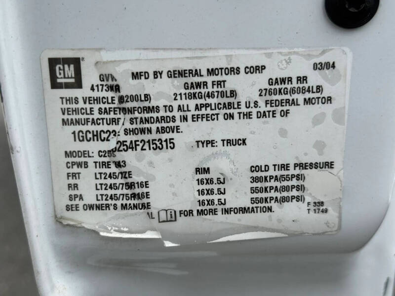 2004 Chevrolet Silverado 2500HD