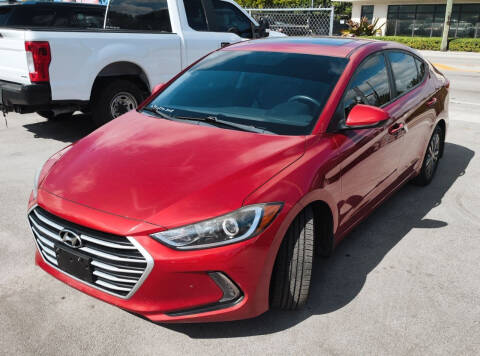 2018 Hyundai Elantra for sale at H.A. Twins Corp in Miami FL