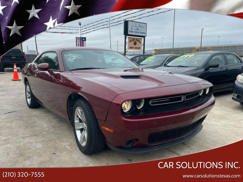 2020 Dodge Challenger for sale at Car Solutions Inc. in San Antonio TX