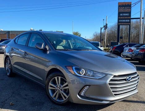 2018 Hyundai Elantra for sale at Cap City Motors in Columbus OH