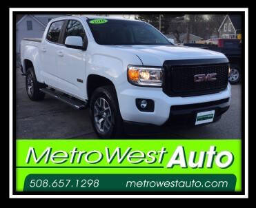2018 GMC Canyon for sale at Metro West Auto in Bellingham MA
