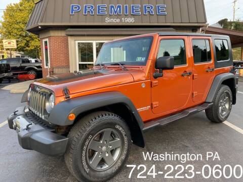 2010 Jeep Wrangler Unlimited for sale at Premiere Auto Sales in Washington PA
