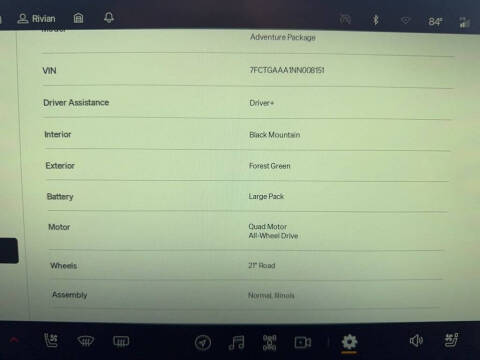 2022 Rivian R1T Adventure