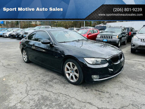 2008 BMW 3 Series for sale at Sport Motive Auto Sales in Seattle WA