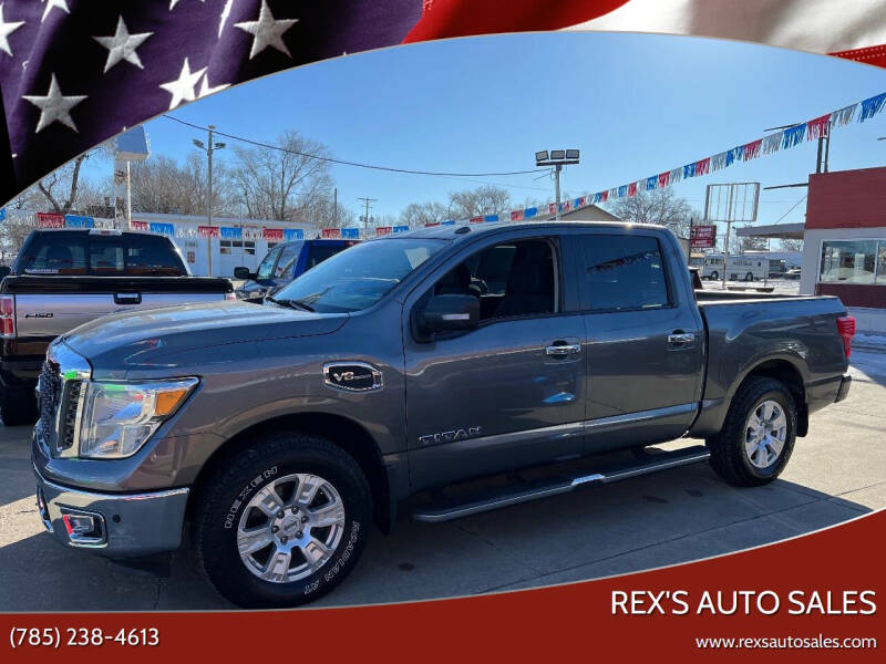 2017 Nissan Titan for sale at Rex's Auto Sales in Junction City KS