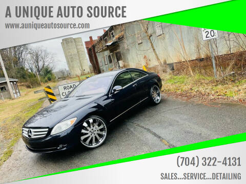2008 Mercedes-Benz CL-Class for sale at A UNIQUE AUTO SOURCE in Albemarle NC