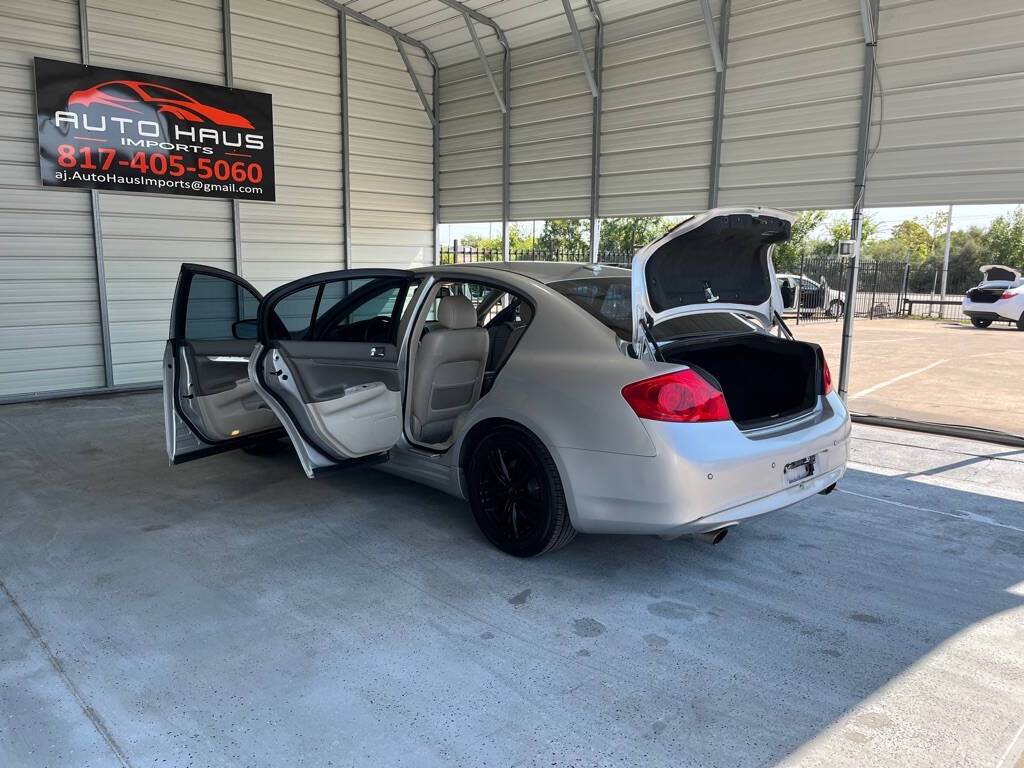 2010 INFINITI G37 Sedan for sale at Auto Haus Imports in Grand Prairie, TX