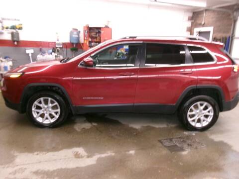 2014 Jeep Cherokee for sale at East Barre Auto Sales, LLC in East Barre VT