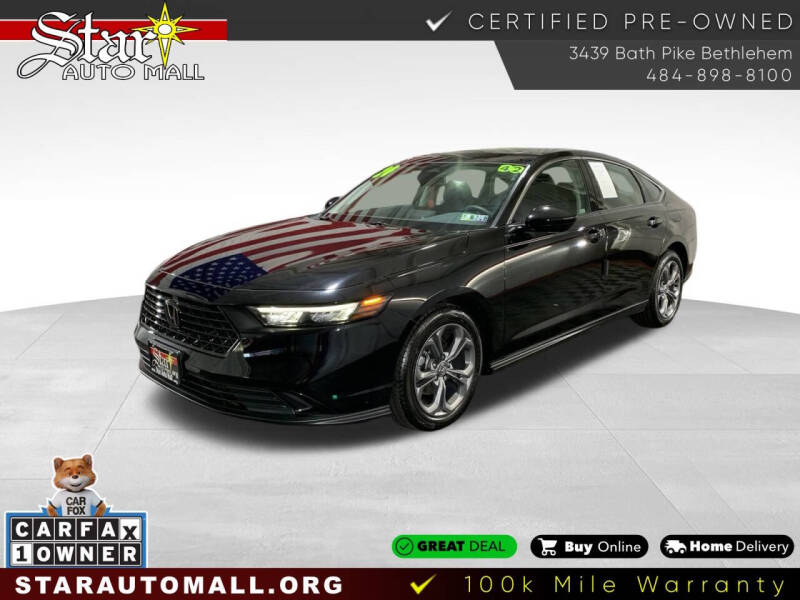 2024 Honda Accord for sale at STAR AUTO MALL 512 in Bethlehem PA