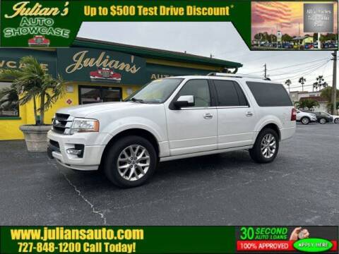2017 Ford Expedition EL for sale at Julians Auto Showcase in New Port Richey FL