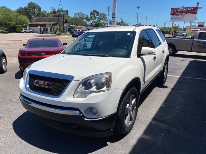 2010 GMC Acadia for sale at 4 Girls Auto Sales in Houston TX