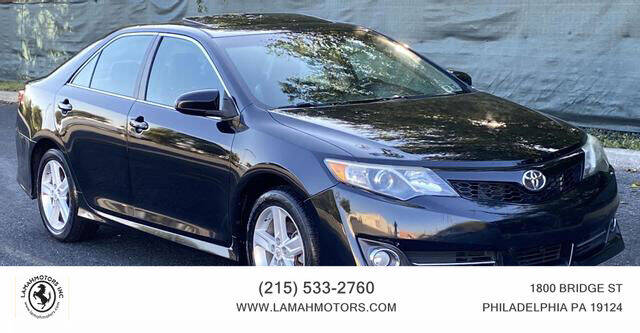 2012 Toyota Camry for sale at LAMAH MOTORS INC in Philadelphia PA