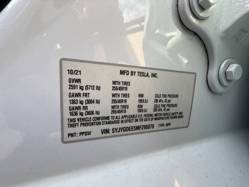 2021 Tesla Model Y Long Range