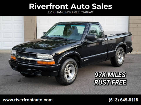 2000 Chevrolet S-10 for sale at Riverfront Auto Sales in Middletown OH