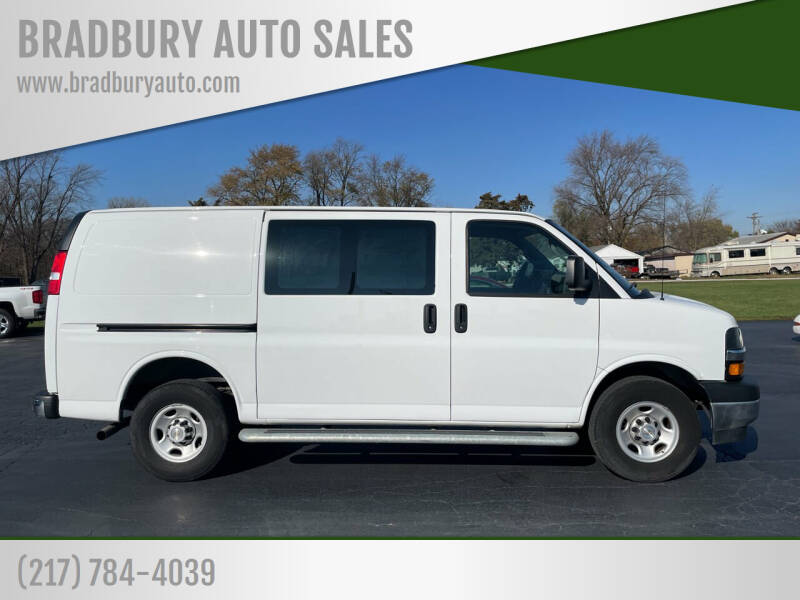 2021 Chevrolet Express Cargo for sale at BRADBURY AUTO SALES in Gibson City IL