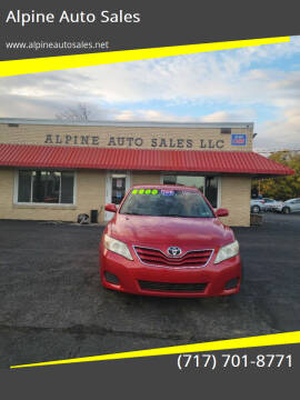 2010 Toyota Camry for sale at Alpine Auto Sales in Carlisle PA