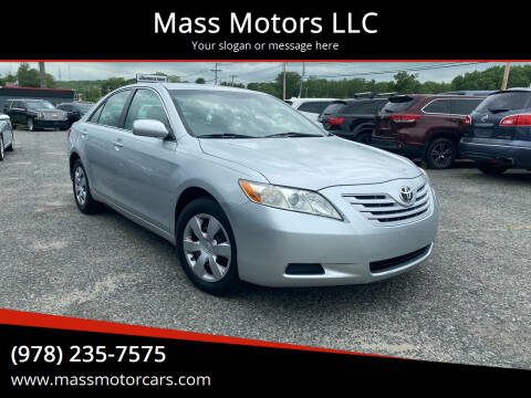 2007 Toyota Camry for sale at Mass Motors LLC in Worcester MA