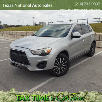 2014 Mitsubishi Outlander Sport for sale at Texas National Auto Sales in San Antonio TX