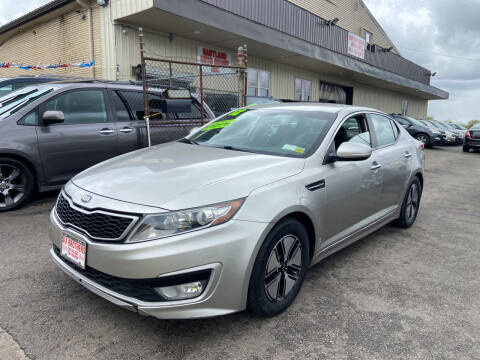 2012 Kia Optima Hybrid for sale at Six Brothers Mega Lot in Youngstown OH