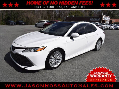 2018 Toyota Camry for sale at Jason Ross Auto Sales in Burlington NC