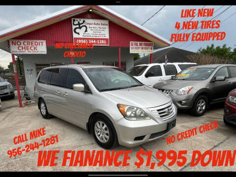 2008 Honda Odyssey for sale at Coqui Auto Sales in La Feria TX