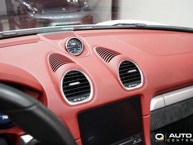 2020 Porsche 718 Boxster Spyder