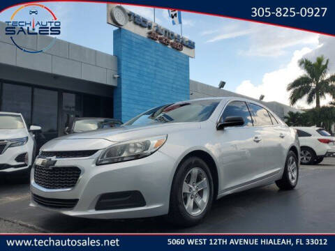 2014 Chevrolet Malibu for sale at Tech Auto Sales in Hialeah FL