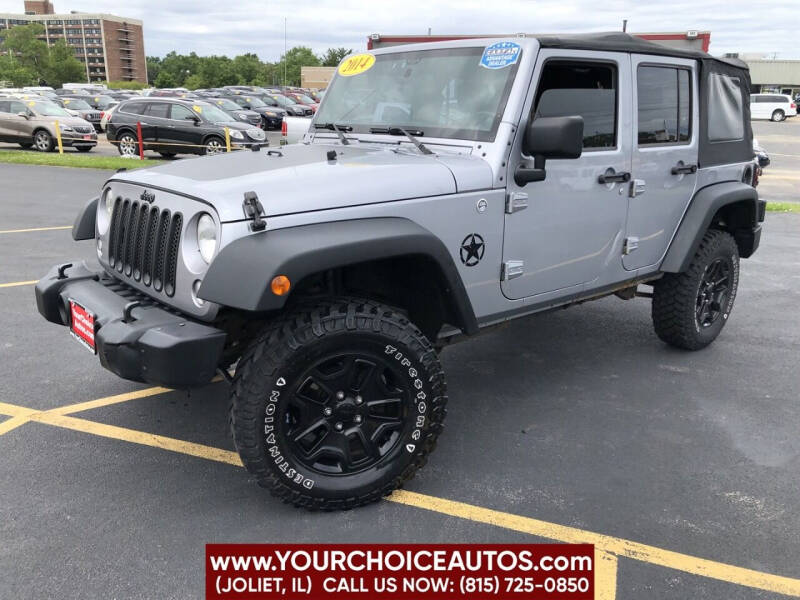 2014 Jeep Wrangler Unlimited for sale at Your Choice Autos - Joliet in Joliet IL