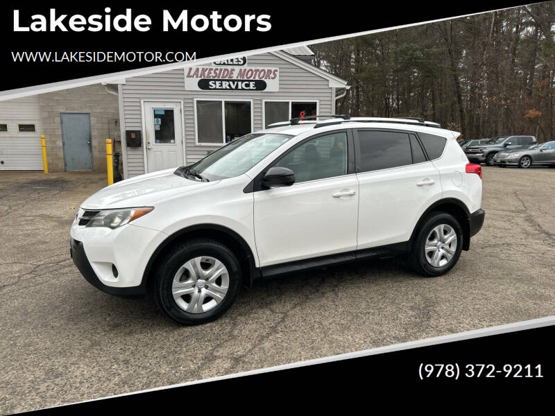 2015 Toyota RAV4 for sale at Lakeside Motors in Haverhill MA