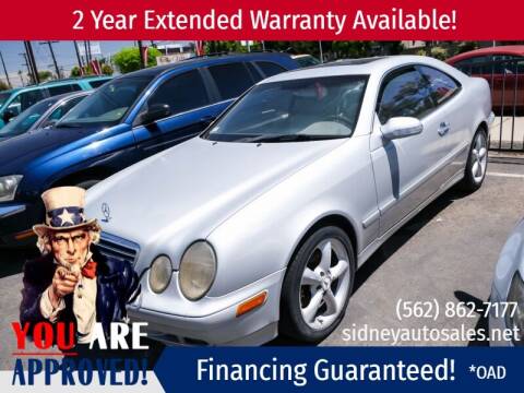 2002 Mercedes-Benz CLK for sale at Sidney Auto Sales in Downey CA