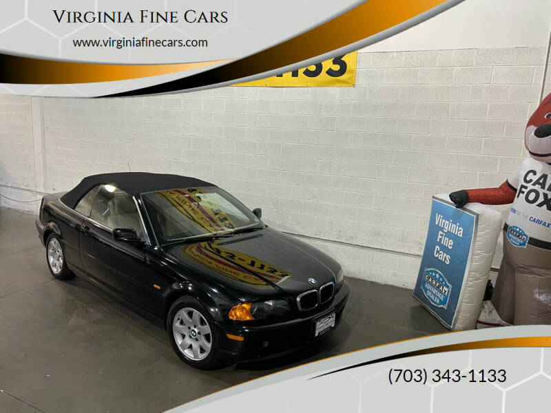 2001 BMW 3 Series for sale at Virginia Fine Cars in Chantilly VA