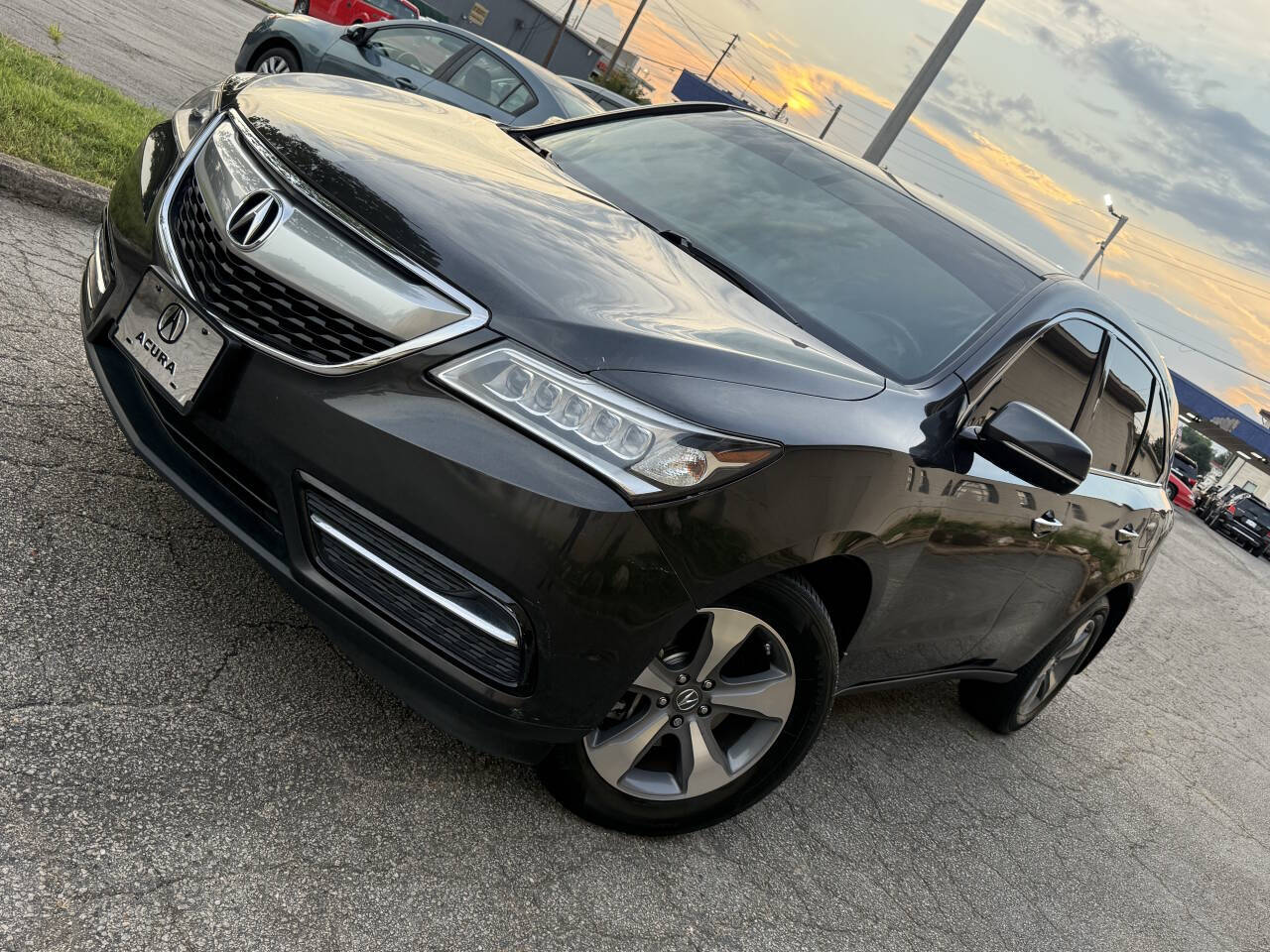 Black 2015 Acura MDX SUV / Crossover Front-Wheel Drive 6-Speed Automatic