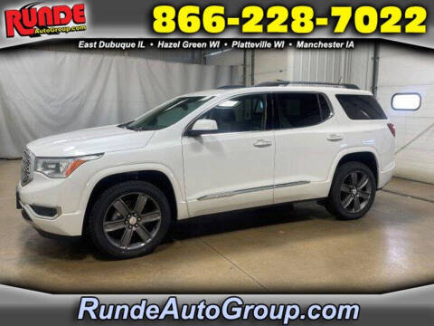 2019 GMC Acadia for sale at Runde PreDriven in Hazel Green WI