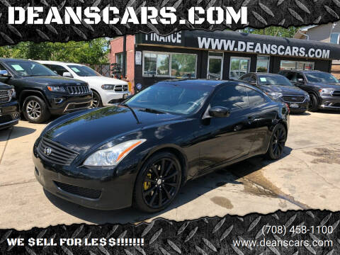 2008 Infiniti G37 for sale at DEANSCARS.COM in Bridgeview IL