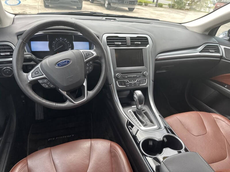 2016 Ford Fusion for sale at CHRIS SPEARS' PRESTIGE AUTO SALES INC in Ocala FL