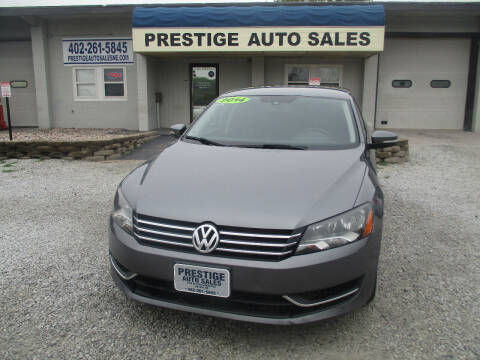 2014 Volkswagen Passat for sale at Prestige Auto Sales in Lincoln NE