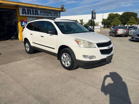 2011 Chevrolet Traverse for sale at Aria Affordable Cars LLC in Arlington TX